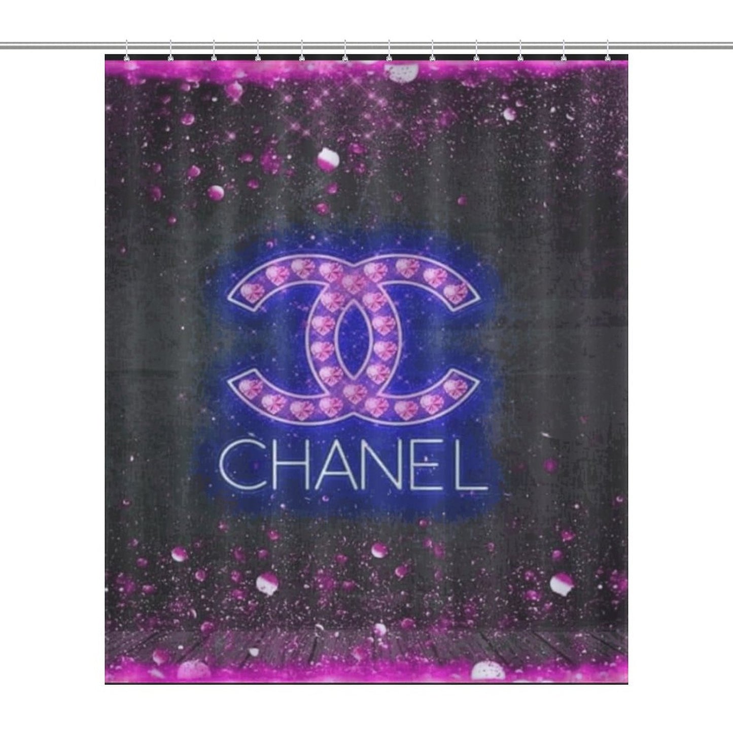 Luxury Shower Curtain - Elegant Bathroom Decor, Designer Bath Accessory, High-End Spa Feeling, Home Makeover, Unique Housewarming Gift