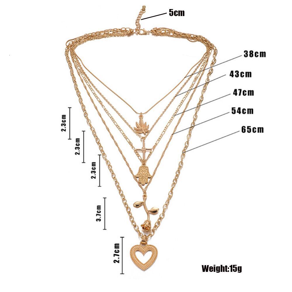 Vintage Charm Pendant Necklace – Timeless Alloy Jewelry for Classic Elegance