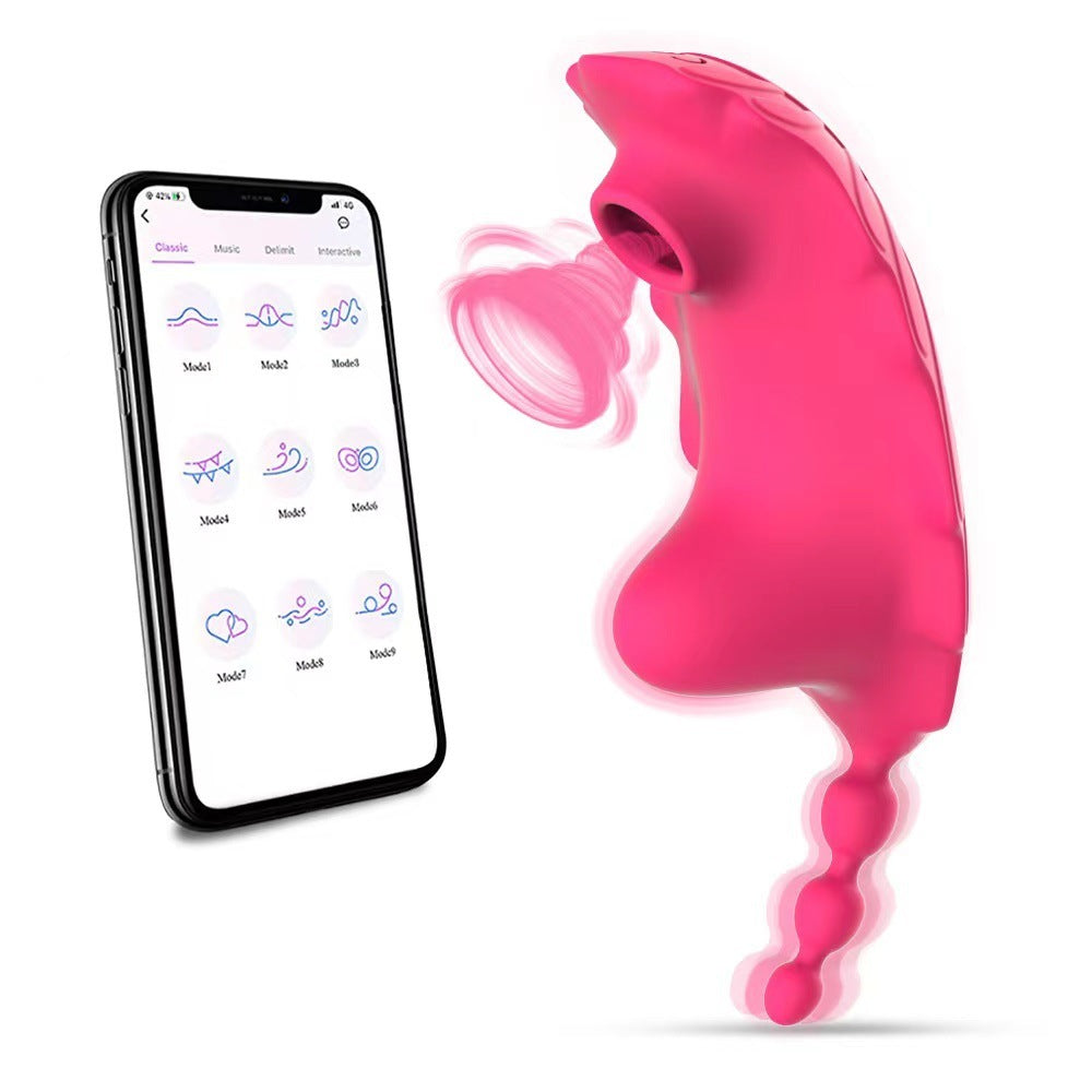Magnetic Suction Wearable Vibrator – Remote Control APP Clitoral Sucker for Women
