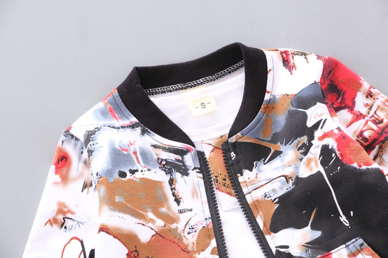 Boys Track Suit Three-Piece