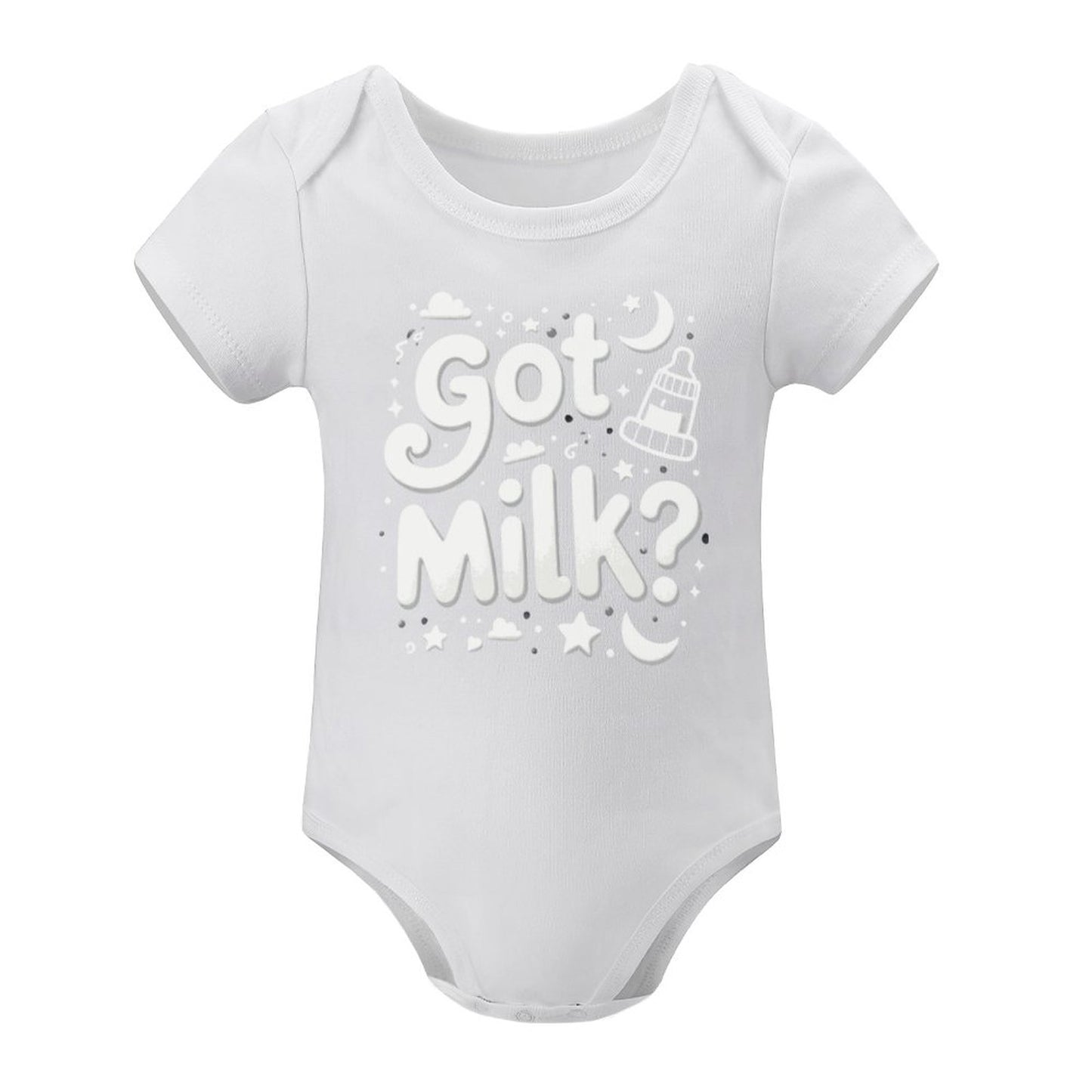 Soft Cotton Short Sleeve Baby Romper Cute & Comfy Newborn to Toddler Outfit