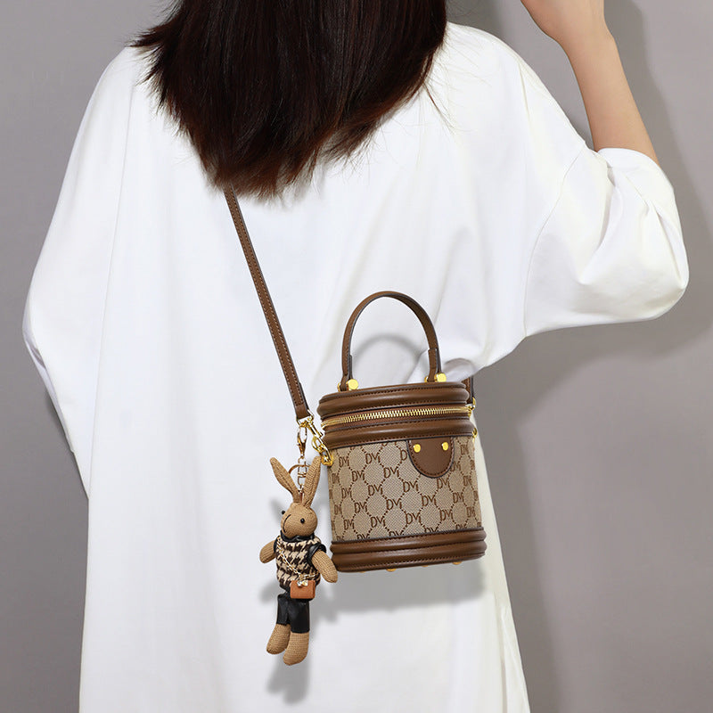 Autumn Crossbody Bucket Bag for Women – Stylish Fall Handbag, Adjustable Strap, Everyday Casual Purse, Trendy Seasonal Accessory