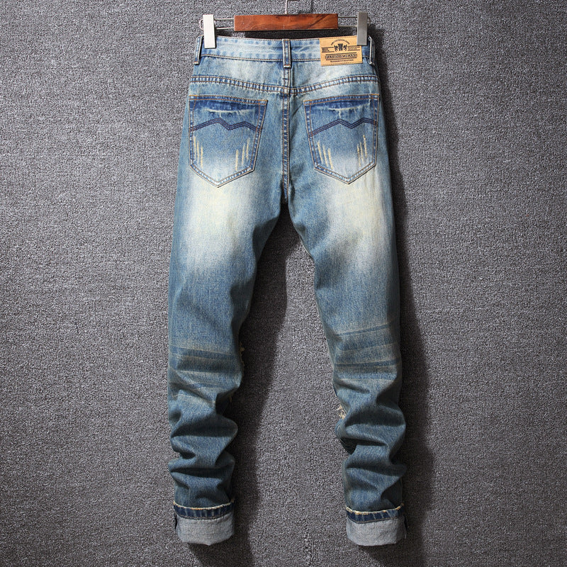 Ripped Jeans Casual Loose