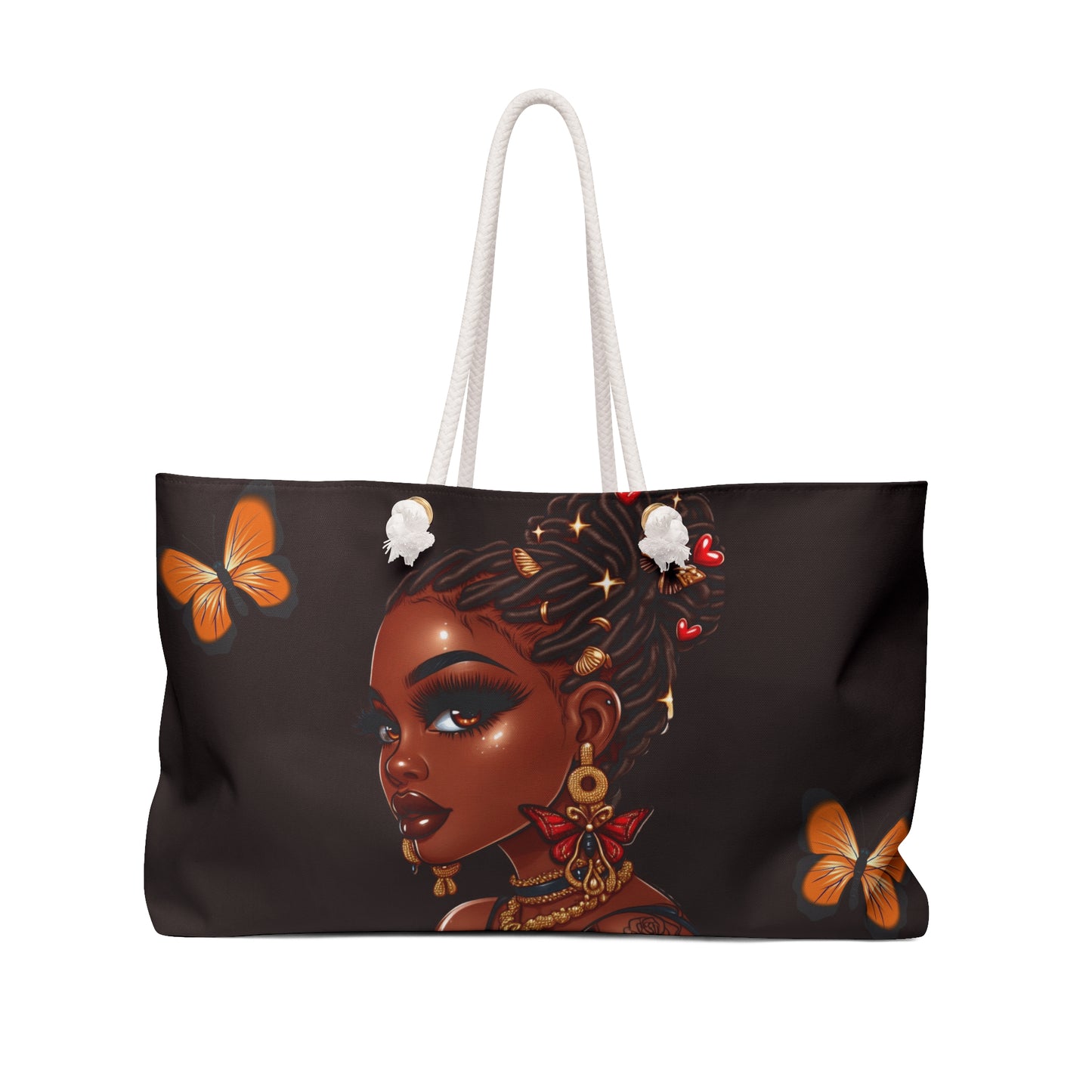 Melanin Queen Spend The Night Bag