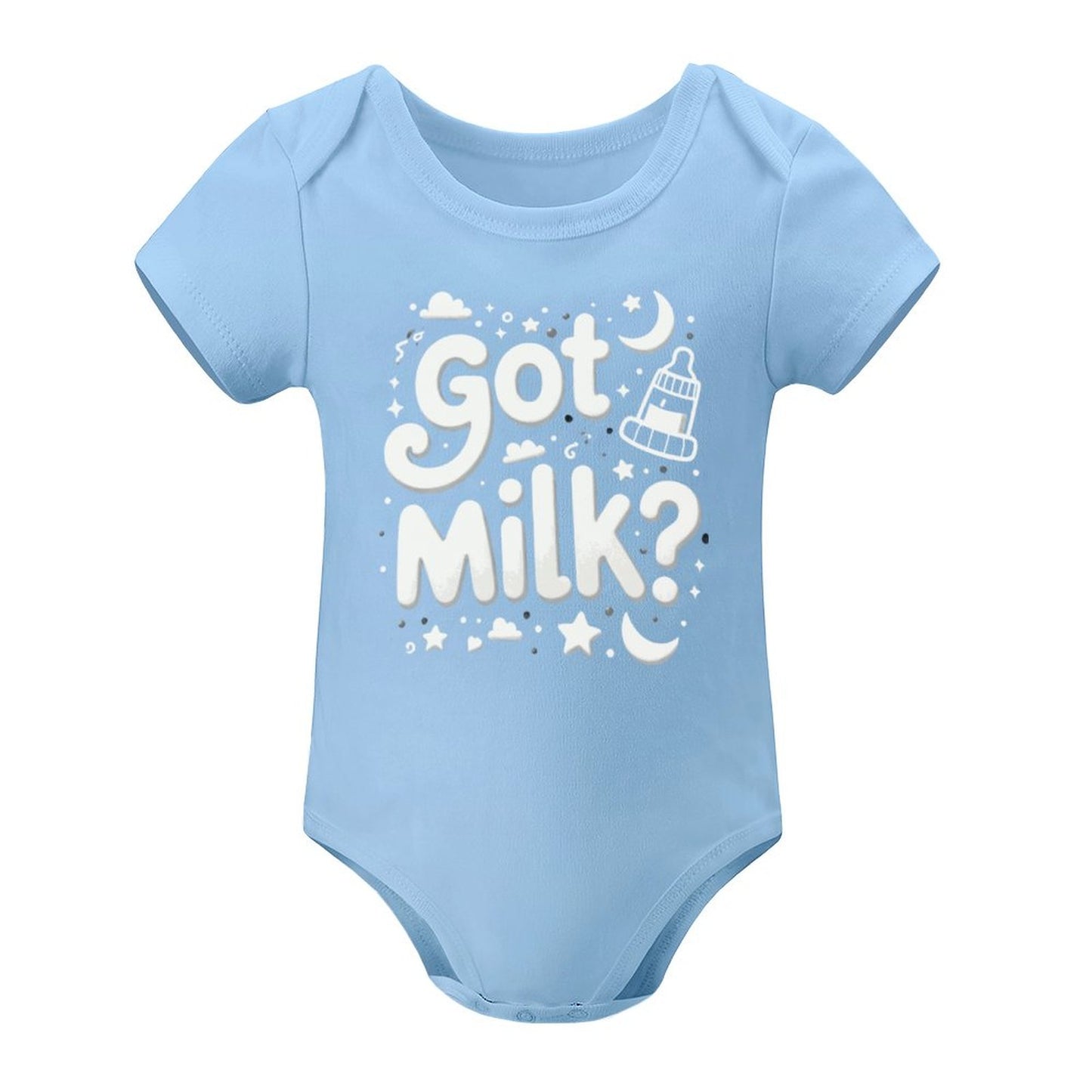 Soft Cotton Short Sleeve Baby Romper Cute & Comfy Newborn to Toddler Outfit