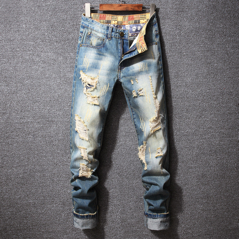 Ripped Jeans Casual Loose