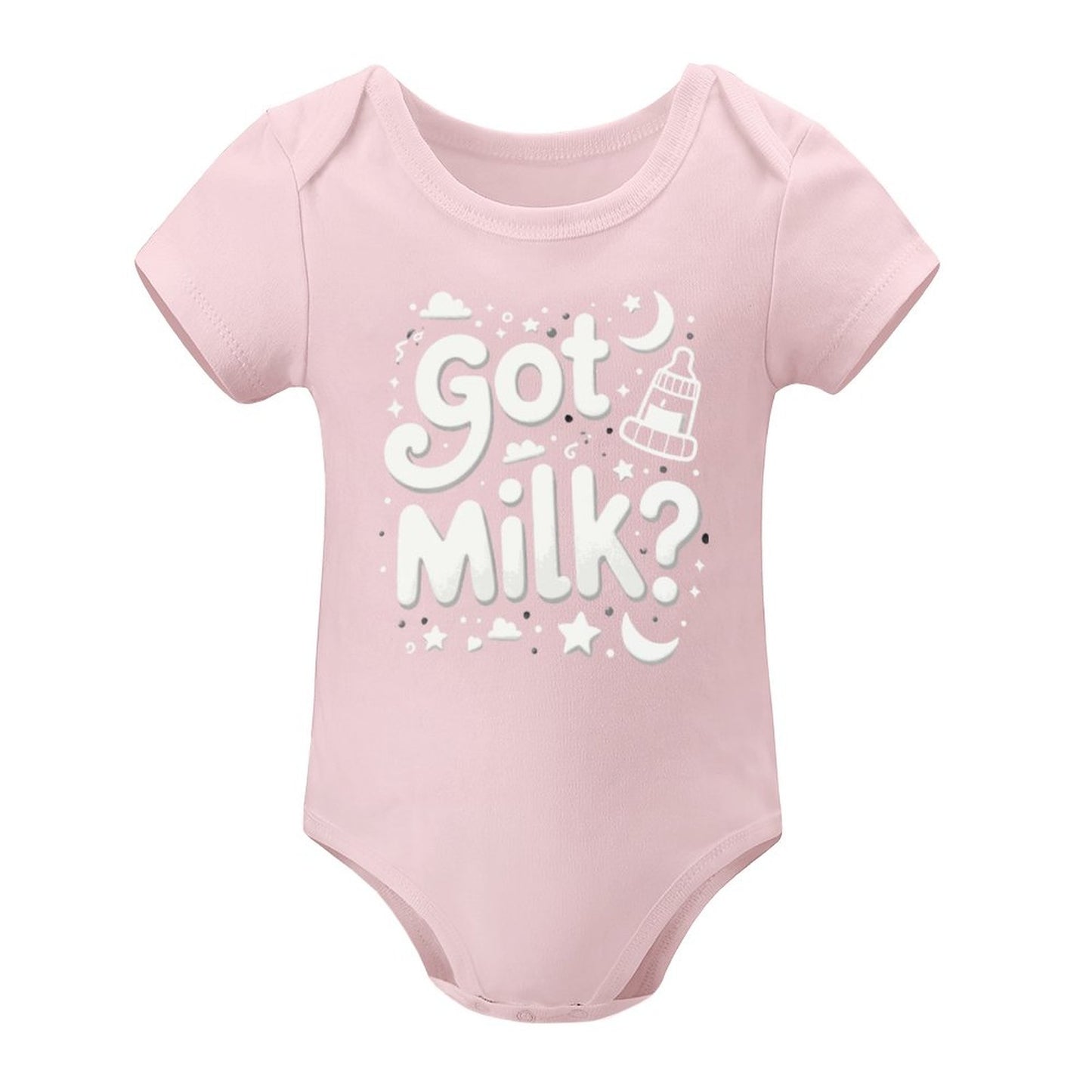 Soft Cotton Short Sleeve Baby Romper Cute & Comfy Newborn to Toddler Outfit
