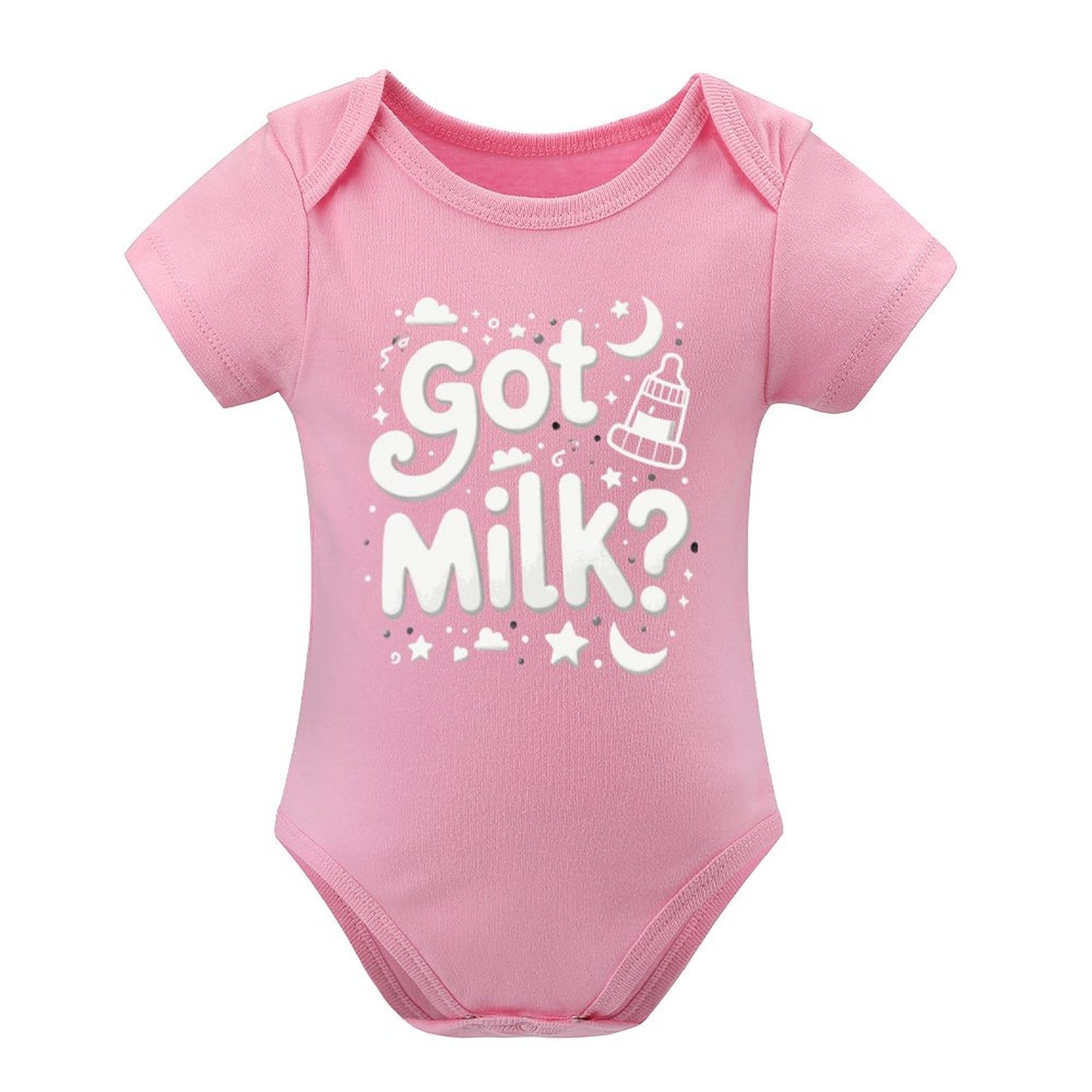 Soft Cotton Short Sleeve Baby Romper Cute & Comfy Newborn to Toddler Outfit