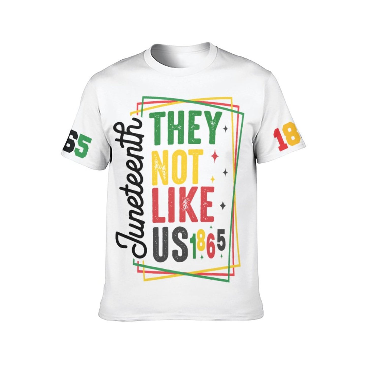 Juneteenth “They Not Like Us” T-Shirt | Black History Graphic Tee for Men and Women | Melanin Pride Shirt | Freedom Day Statement Tee