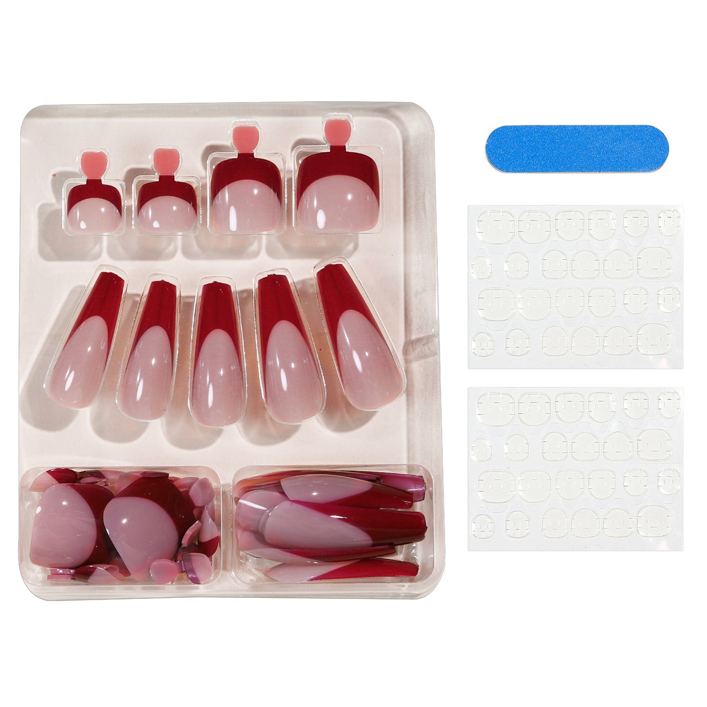Bright Red Hand And Foot Set