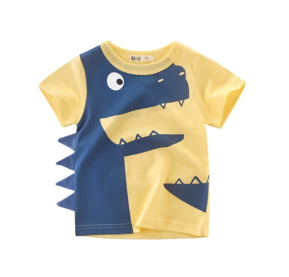 Boys Cotton T-shirt Short Sleeves