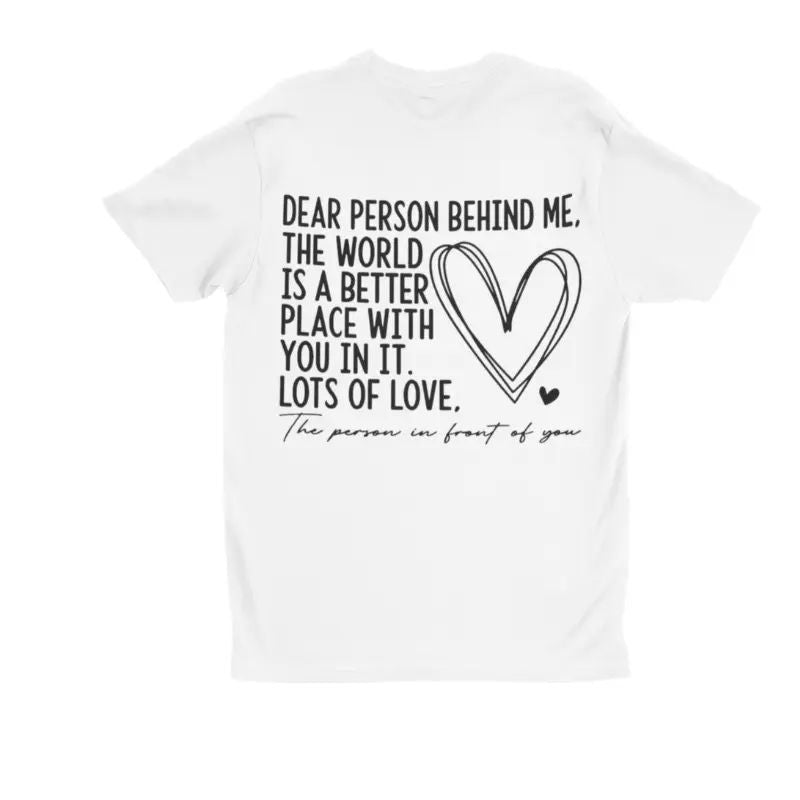 YOU ARE ENOUGH Cotton Pullover Short-Sleeved T-Shirt – Inspirational Self-Love Tee for Everyday Wear