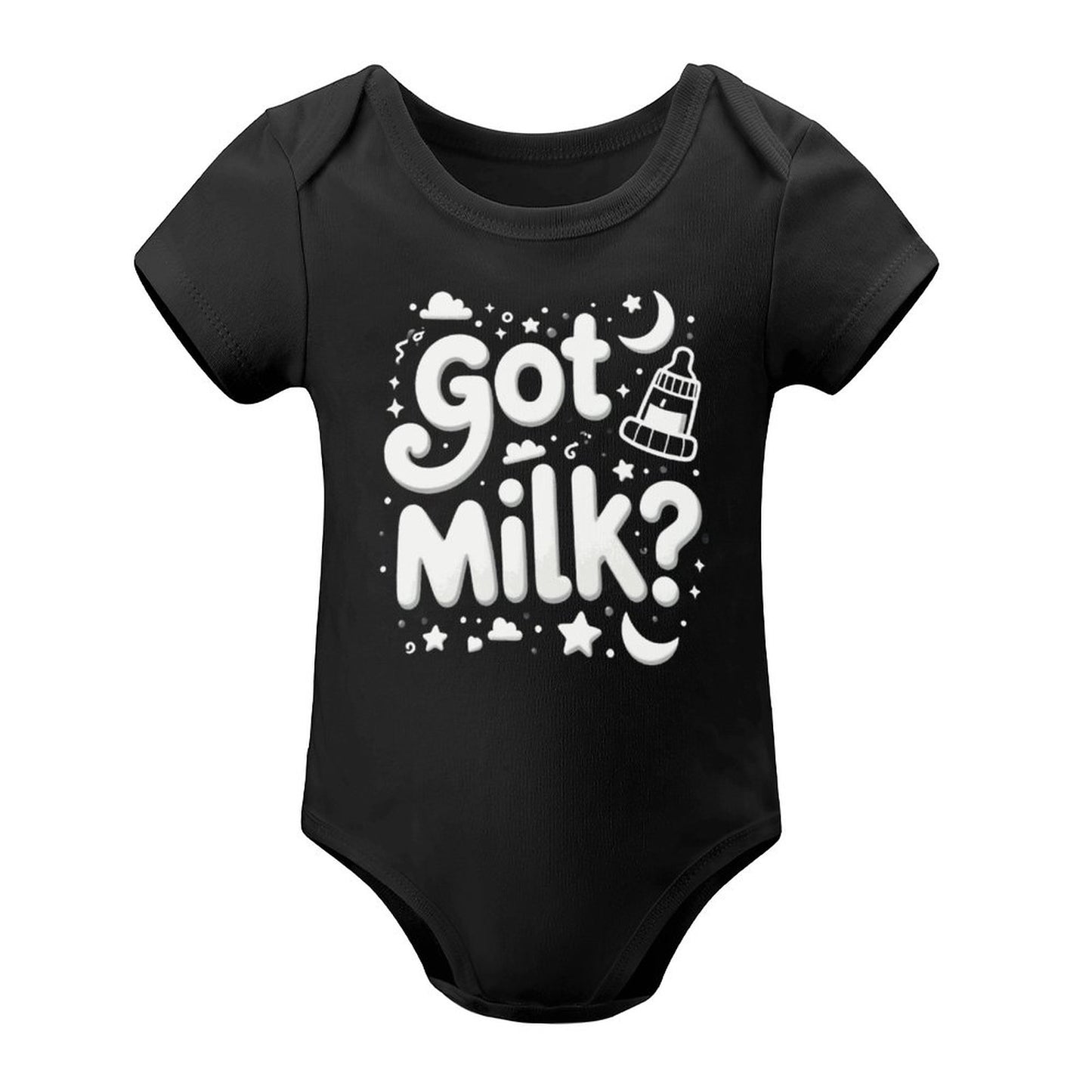 Soft Cotton Short Sleeve Baby Romper Cute & Comfy Newborn to Toddler Outfit