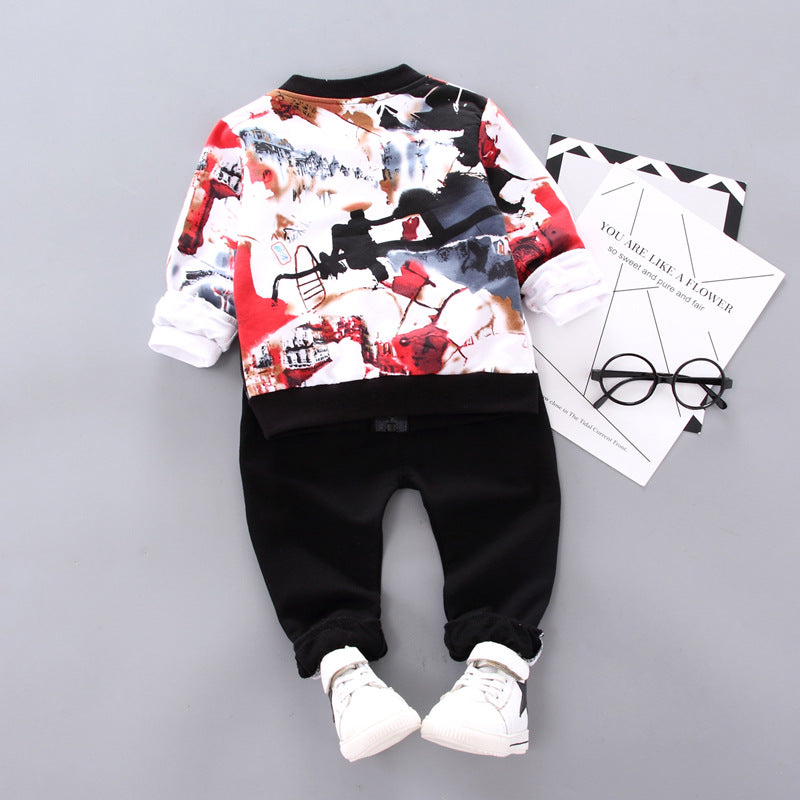Boys Track Suit Three-Piece