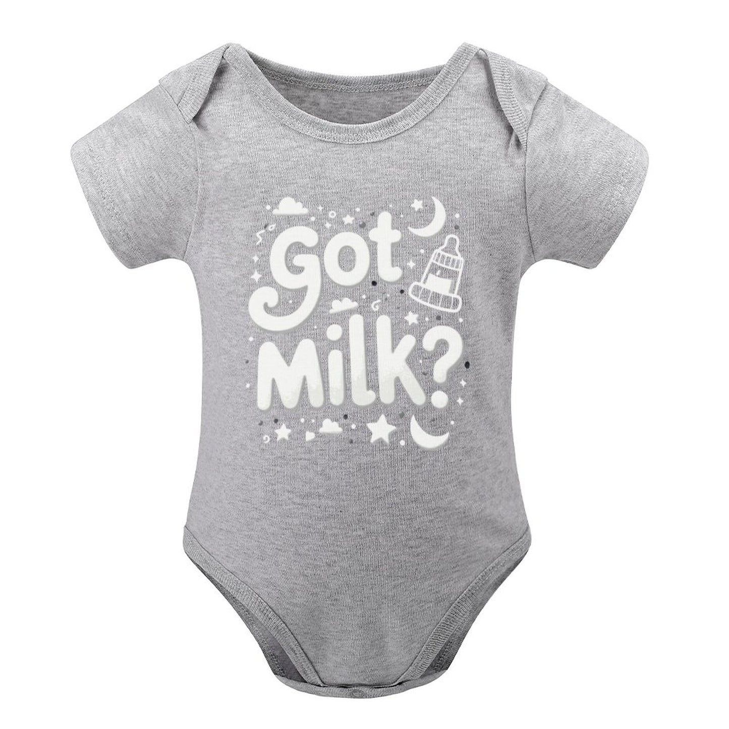 Soft Cotton Short Sleeve Baby Romper Cute & Comfy Newborn to Toddler Outfit
