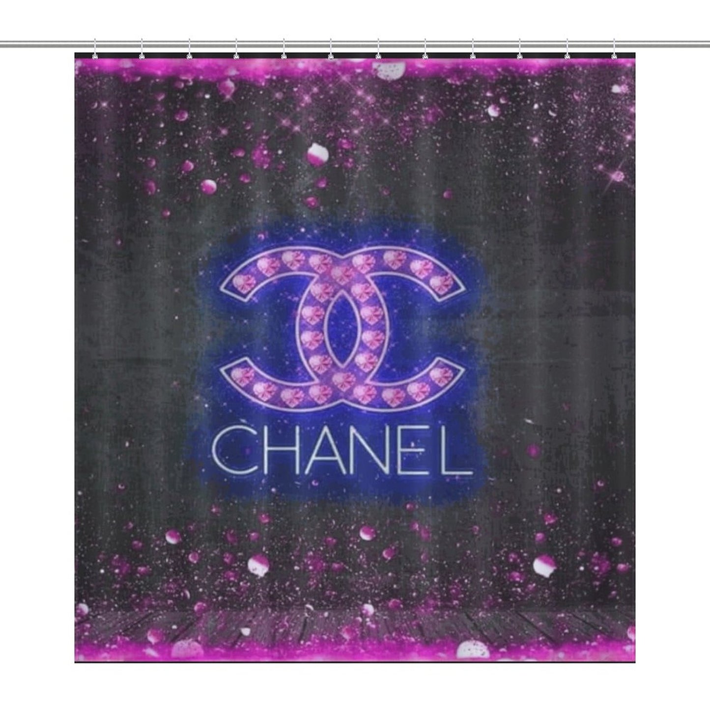 Luxury Shower Curtain - Elegant Bathroom Decor, Designer Bath Accessory, High-End Spa Feeling, Home Makeover, Unique Housewarming Gift