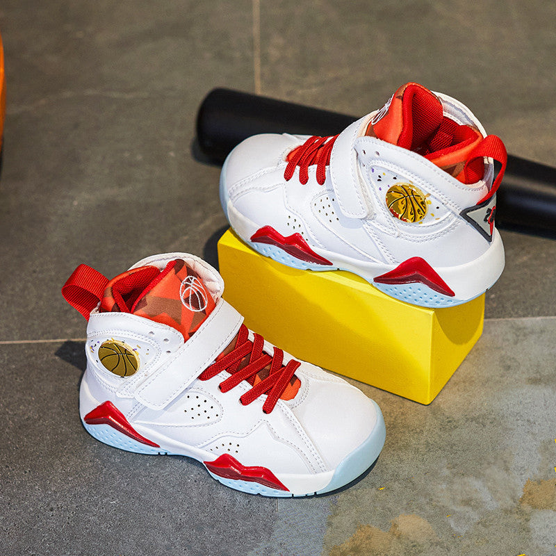 Elementary School Boys Basketball Running Shoes – Durable, Comfortable, and Stylish Sports Footwear