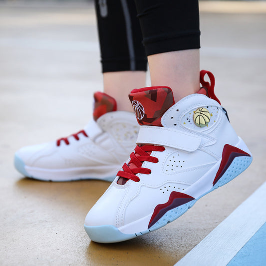 Elementary School Boys Basketball Running Shoes – Durable, Comfortable, and Stylish Sports Footwear