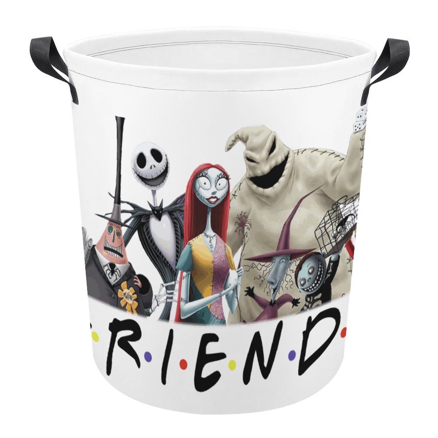 Nightmare Before Christmas Collapsible Laundry Basket - Foldable Storage Solution