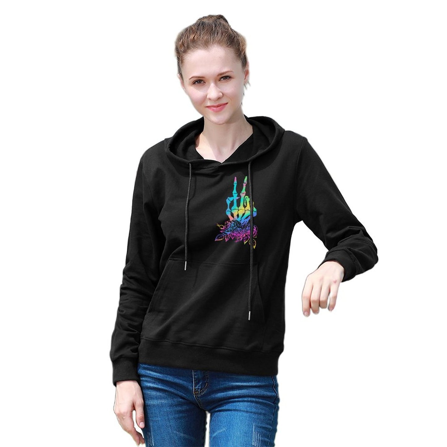 Holographic "Expensive, Difficult, and Talks Back" Hoodie for Women – Bold & Empowering Statement Apparel