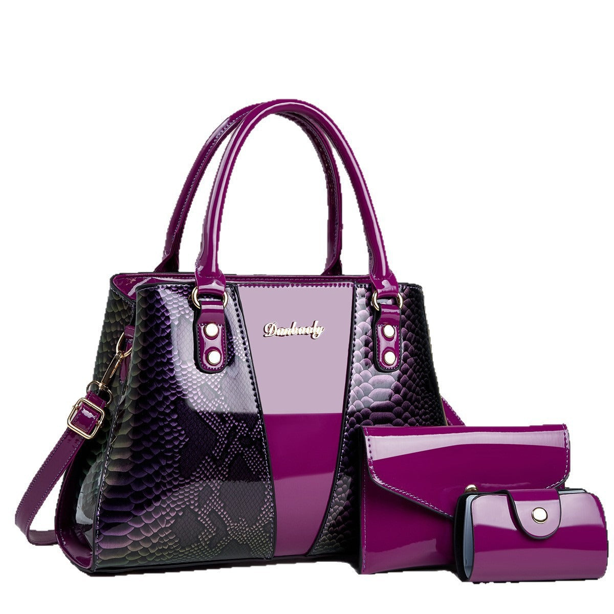 Shoulder crossbody Bag With A Snakeskin Pattern Tote Handbag