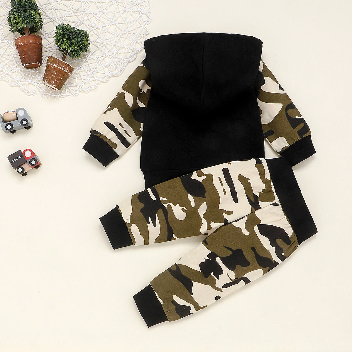 Camouflage Daddy's Boy Set