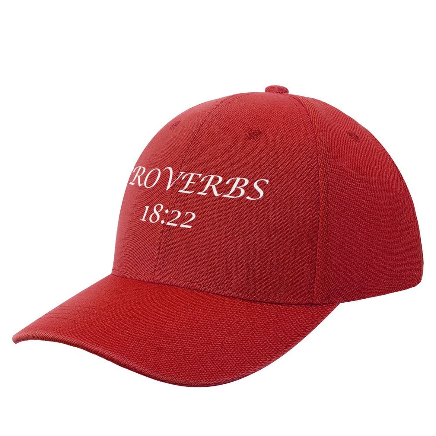 Proverbs 18:22 Blessed Man Baseball Cap – Christian Faith Adjustable Hat