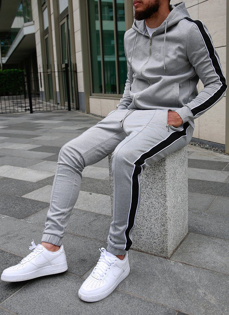 Men’s Sports Suit Set | Casual Athletic Tracksuit for Men | Comfortable Leisure Sportswear | Two-Piece Workout & Streetwear Outfit