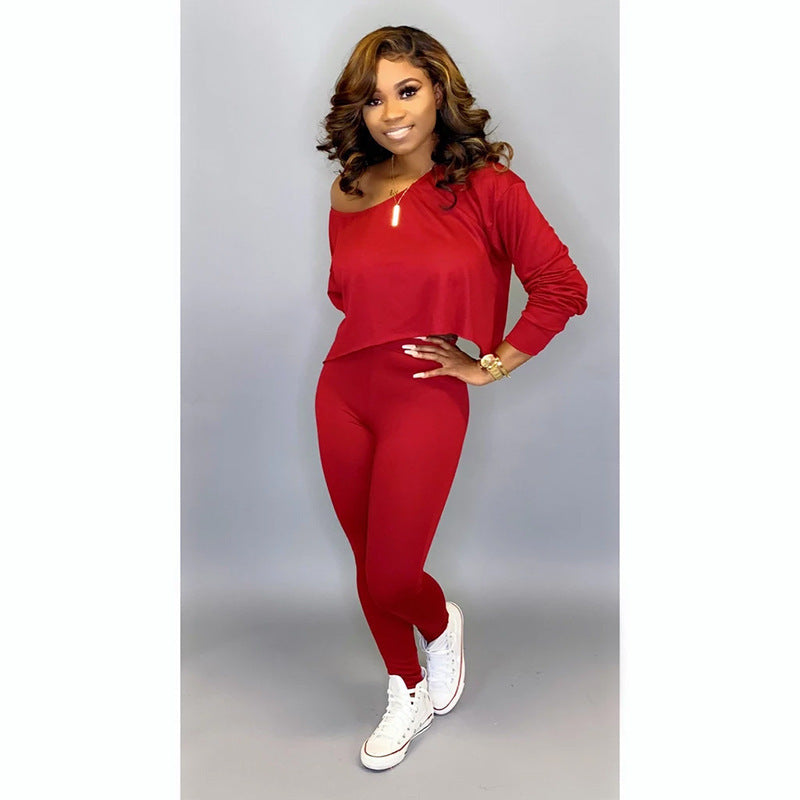 Women's Sportswear Autumn Pullover Suit