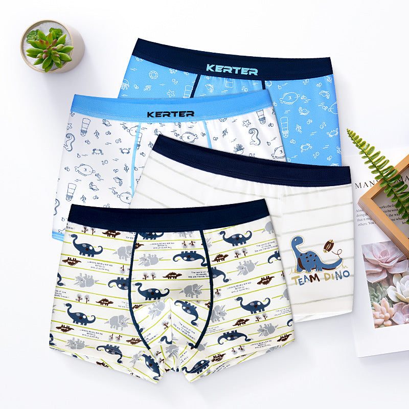 Boy's Cotton Underwear Boxer