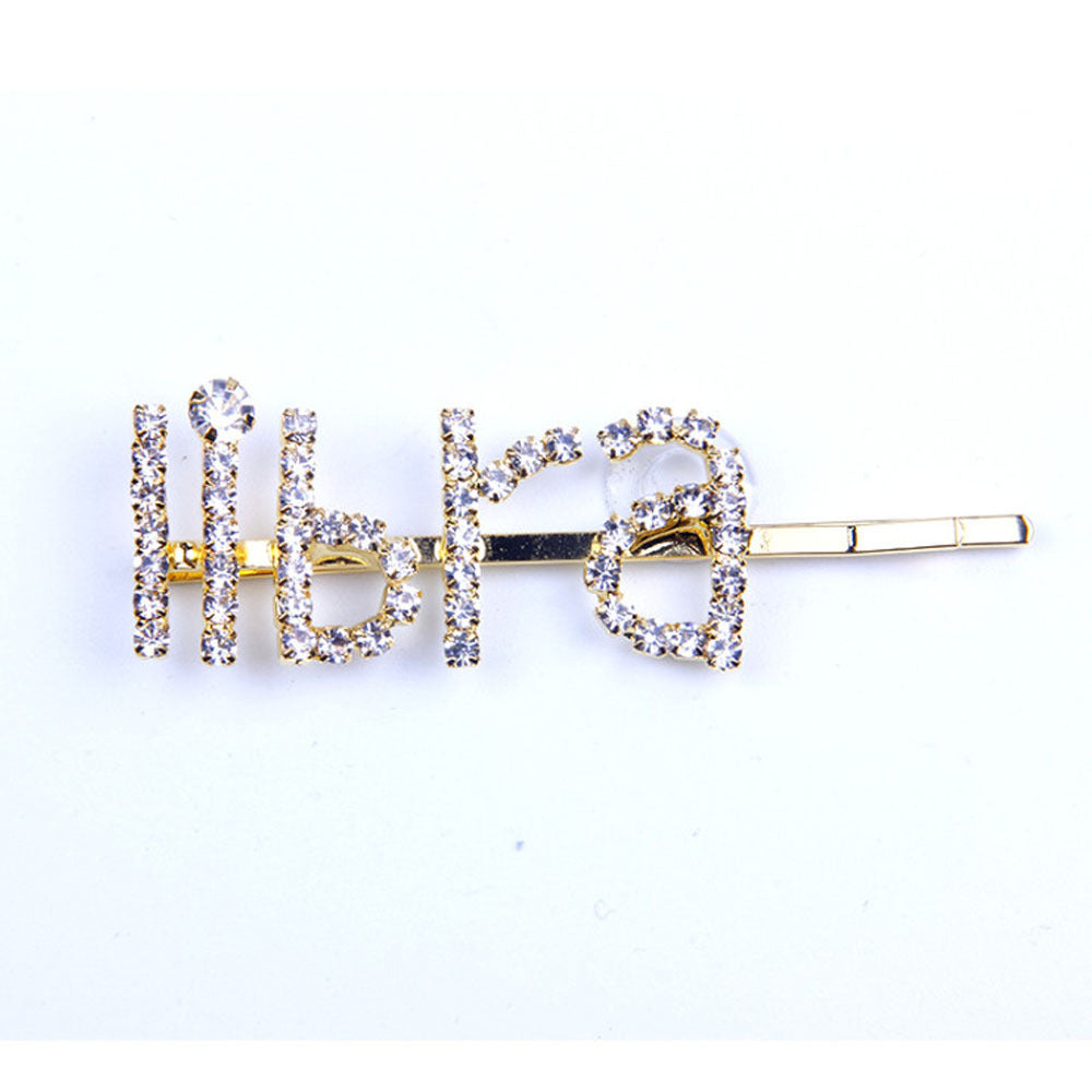 Constellation Word Clip English Character Hairpin Hair Accessories Personalized