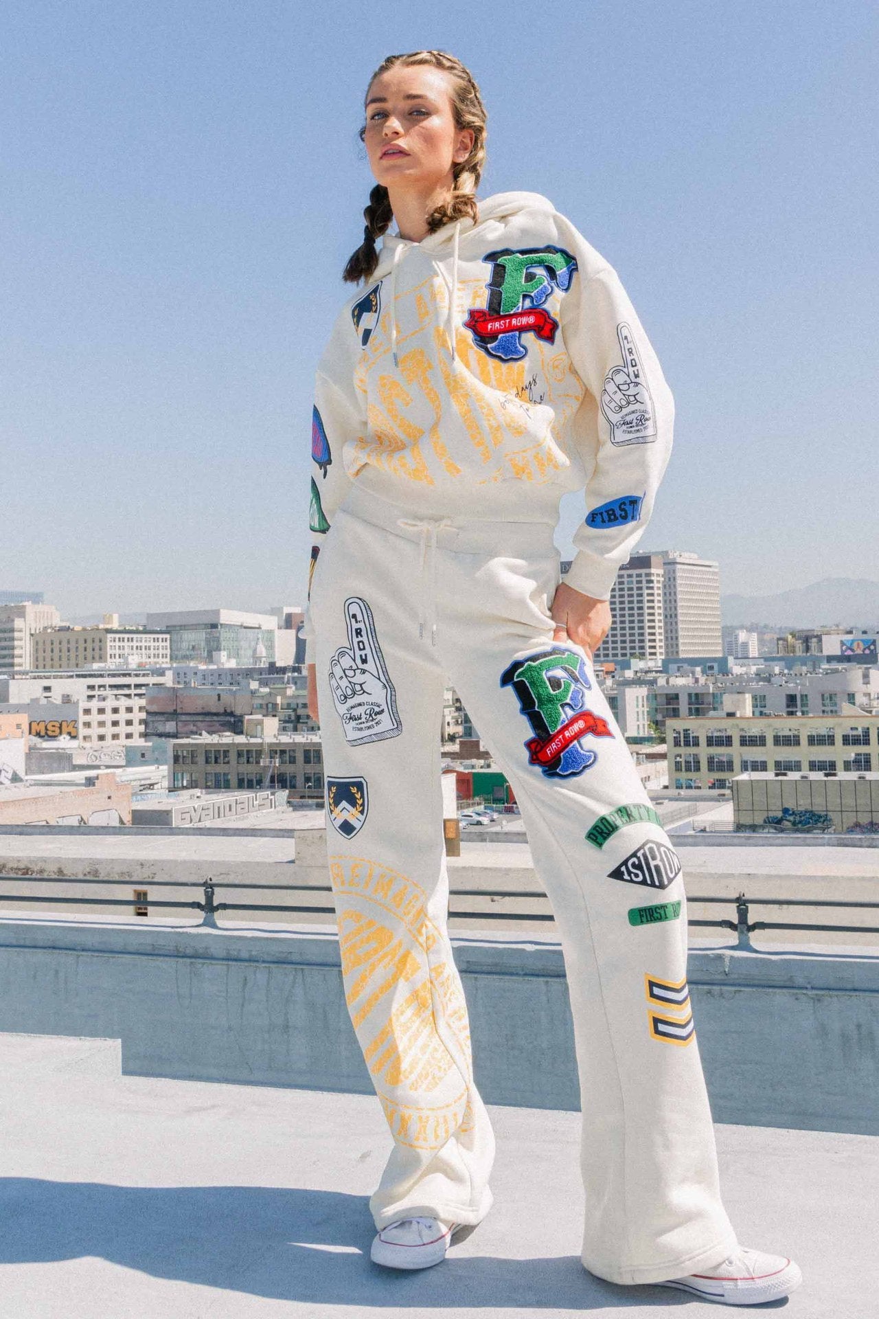 Casual Printed Long Sleeve Sweater Two-Piece Set for Women | Stylish Fall Outfit | Cozy Matching Set for Everyday Wear