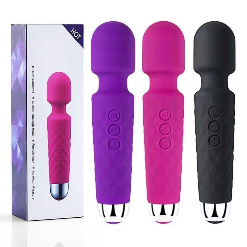 AV Magic Wand Vibrators for Women – Powerful 18-Speed Clitoris Stimulator and Erotic Dildo Masturbator for Intense Pleasure