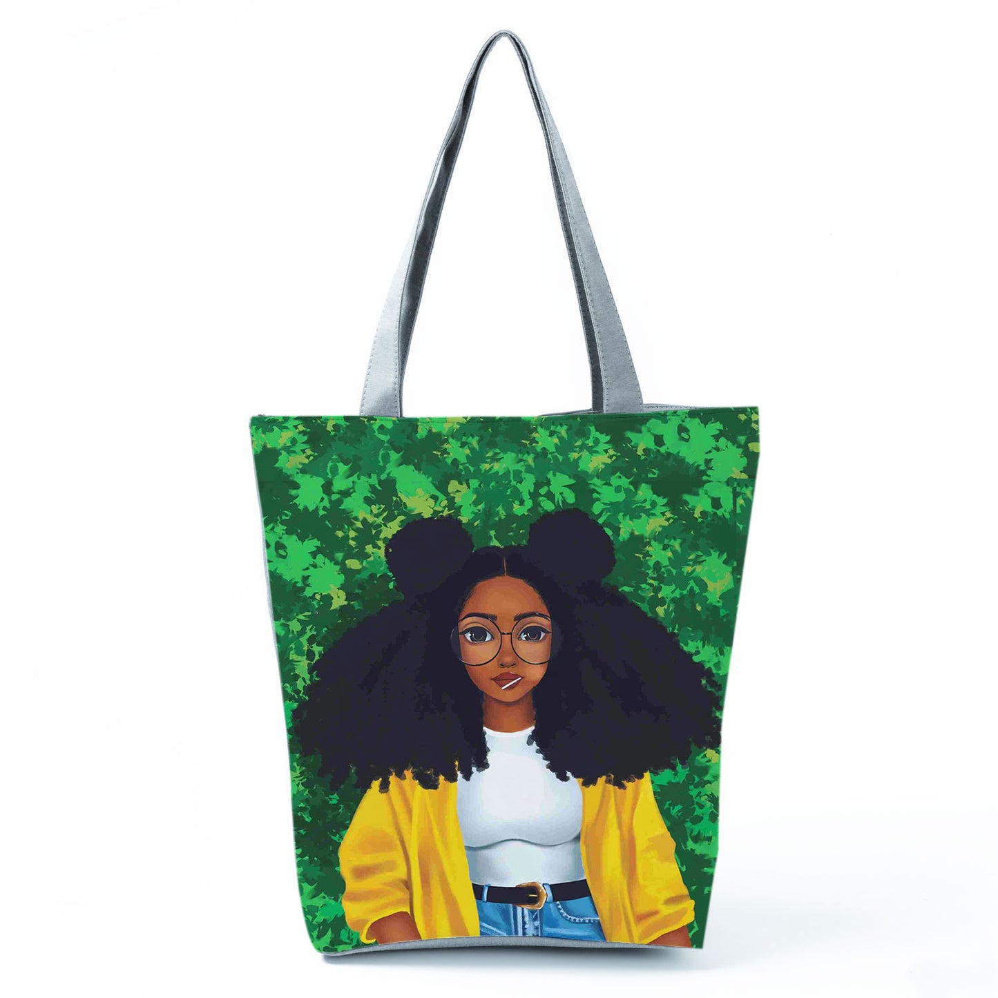 Melanin Girl's Rock Lightweight Shopping Bag