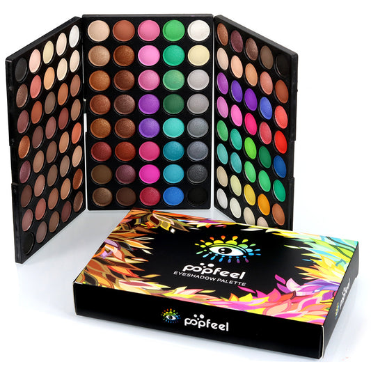 Perfect Professional 120 Colors Eye Shadow Palette Hot Fashion Cosmetic Powder Soft Matt Eyeshadow Palettes Beauty Makeup Set