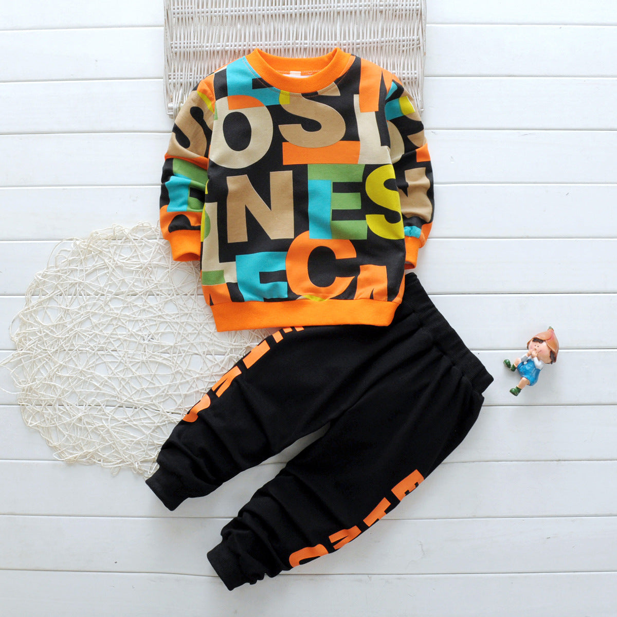 Boy's two-piece sweat suit