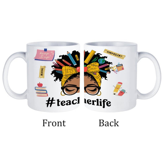 Teacher Life Coffee Mug – Fueling Minds & Mornings