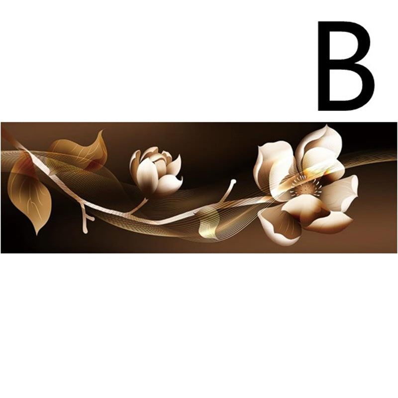 Black Gold Rose Abstract Wall Art Canvas | Luxury Floral Painting Print | Modern Glam Home Decor for Living Room, Bedroom & Office | Elegant Rose Gold Canvas Artwork