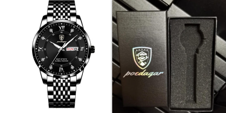 Men's Watch Waterproof Luminous Calendar