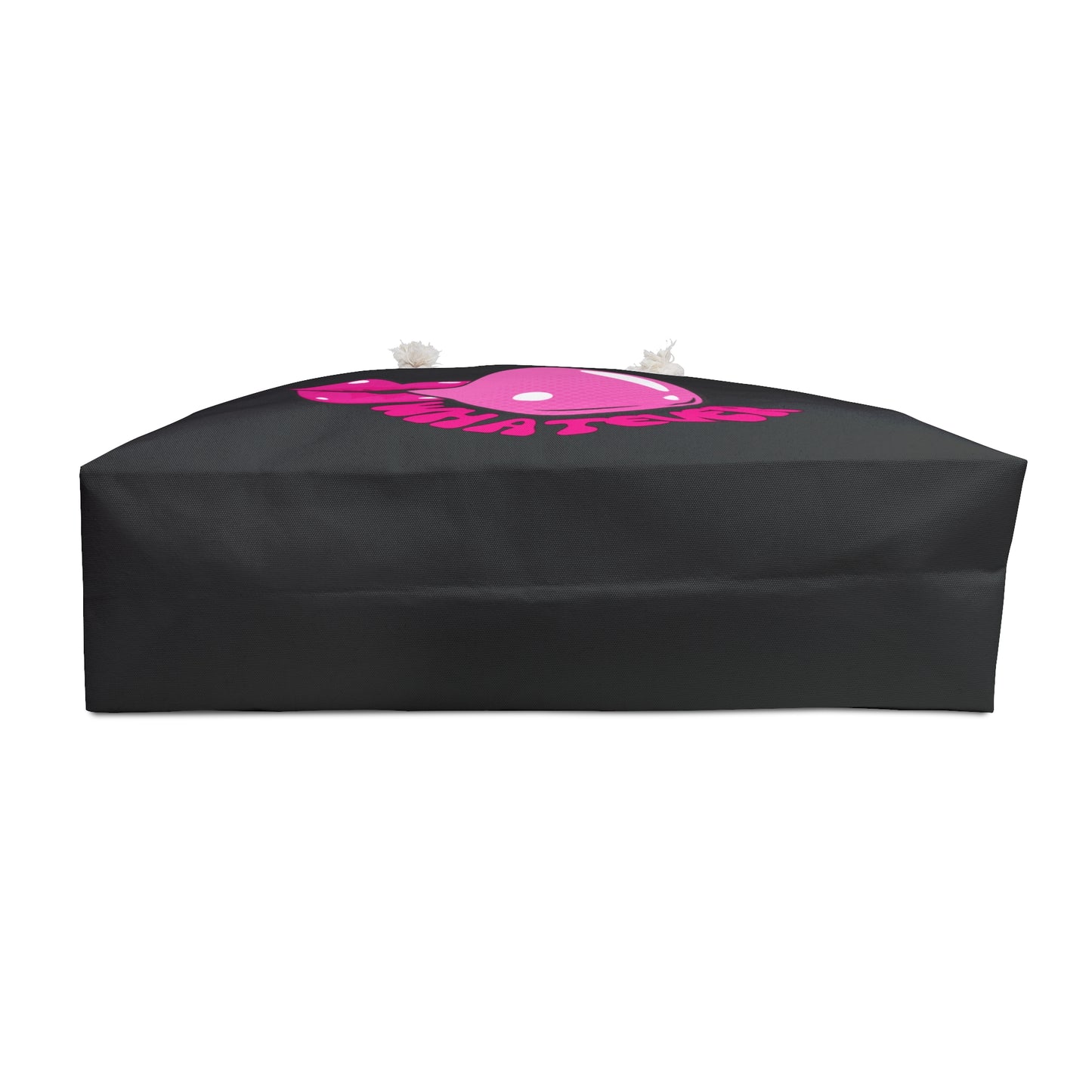 Pink and Black Spend The Night Bag