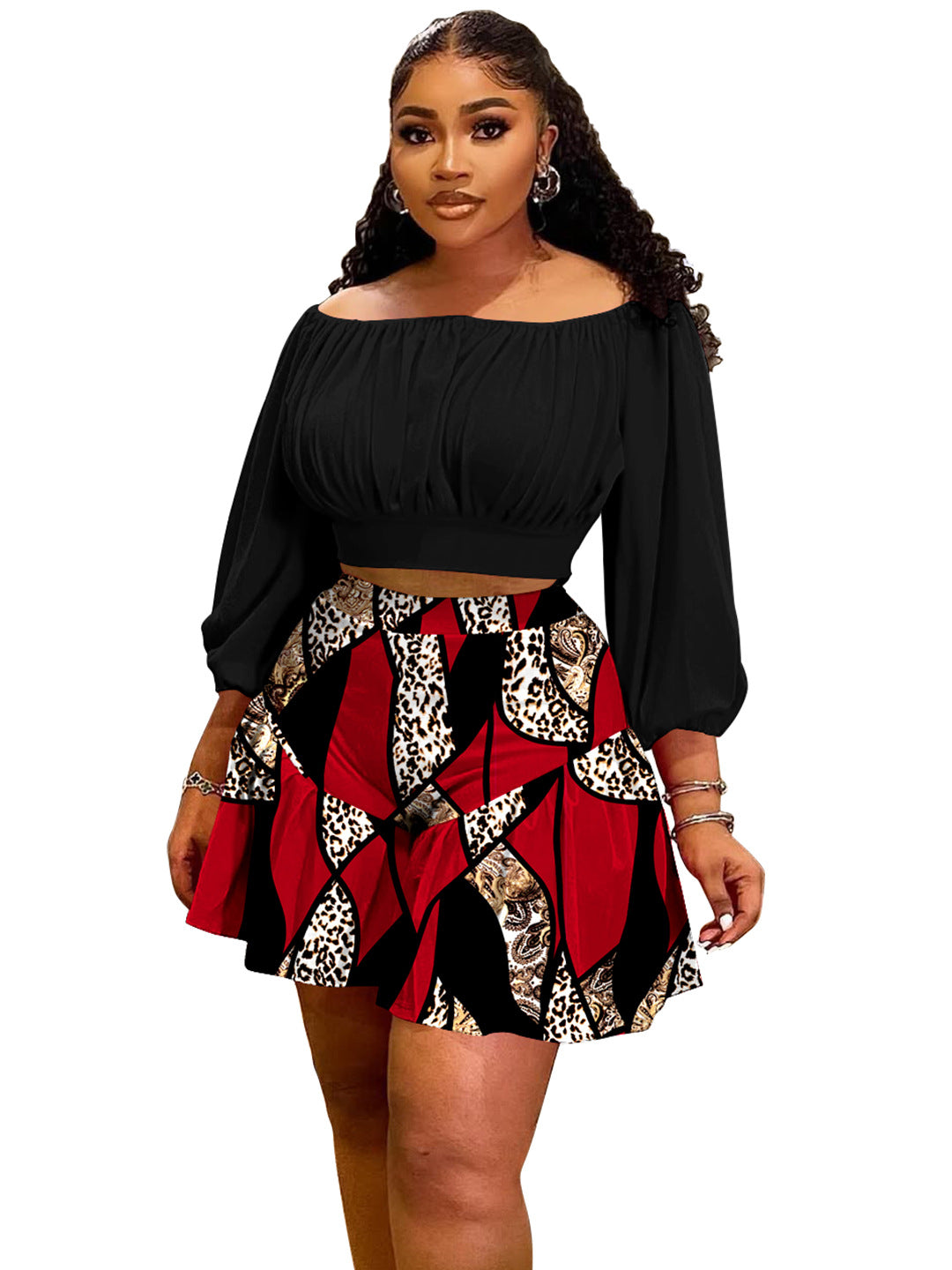 Women’s Halter Neck Puffy Two-Piece Set – Casual Chic Matching Outfit, High Waist Shorts Set, Summer Streetwear Lounge Set for Women