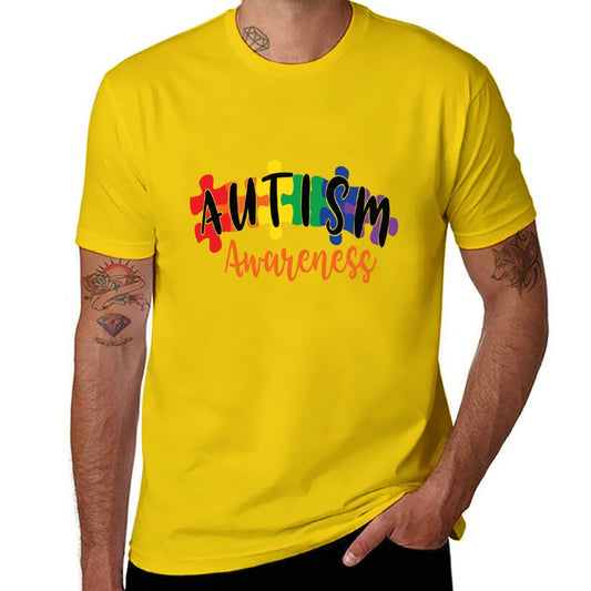 Autism Awareness Men's T-Shirt - Bold Support with Comfort