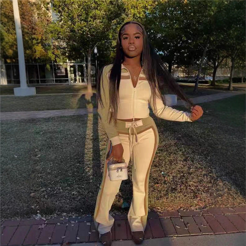 Sexy Fashion Color-Block BFF Set For Women