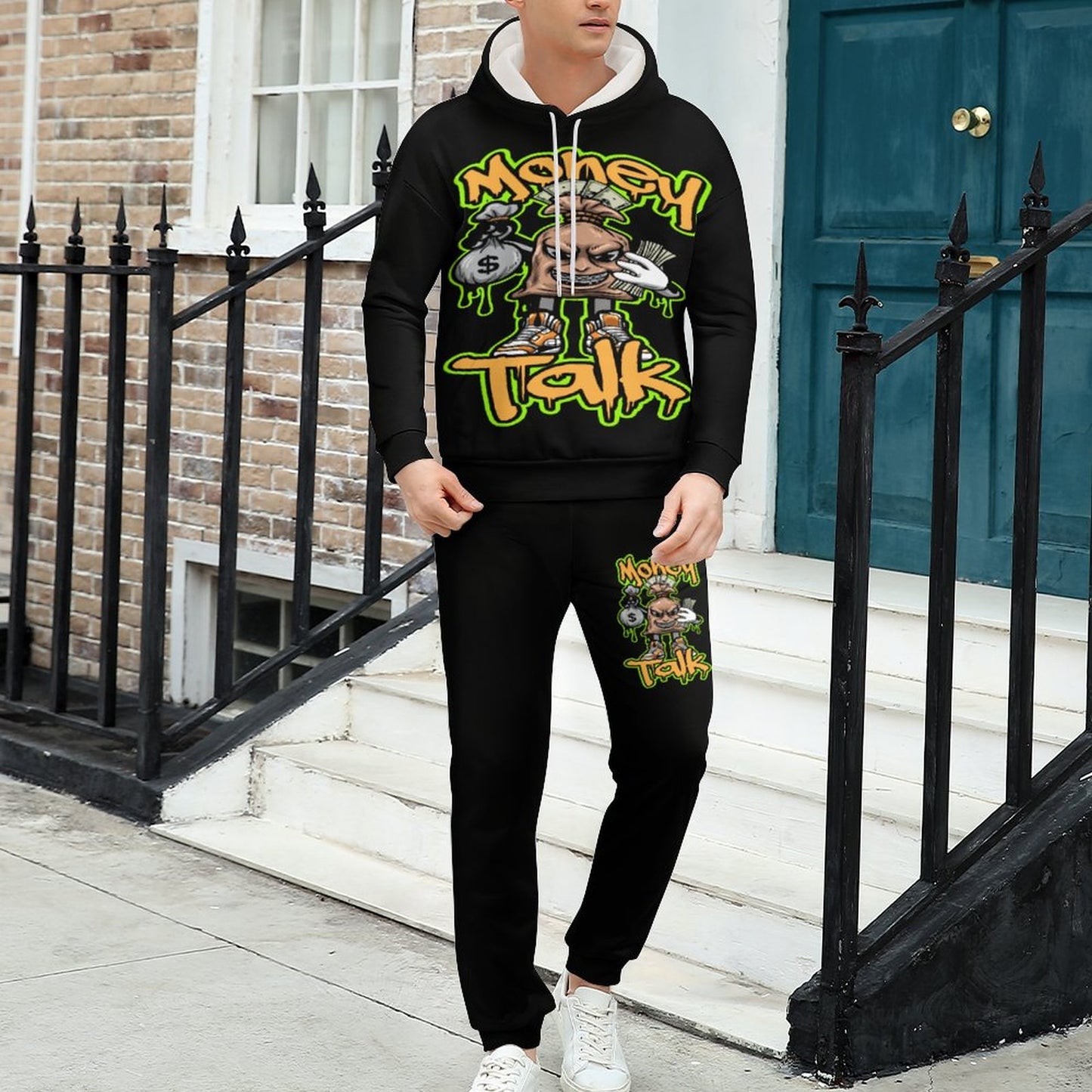 Money Talks Hoodie & Jogger Set for Men – Get Every Dollar | Streetwear Style