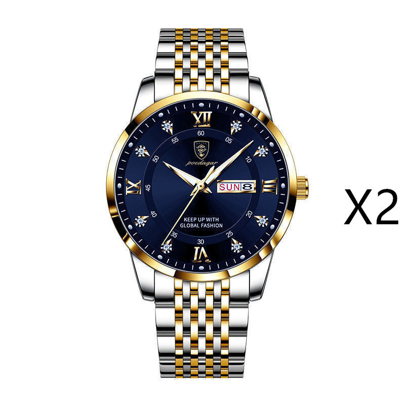 Men's Watch Waterproof Luminous Calendar