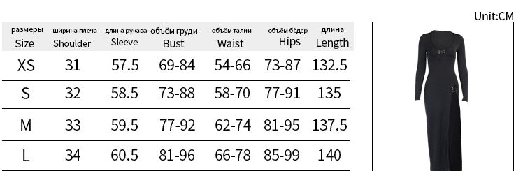Elegant Women’s Split Pin Long Dress – Sexy Evening Maxi Dress | Chic Bodycon Party Gown