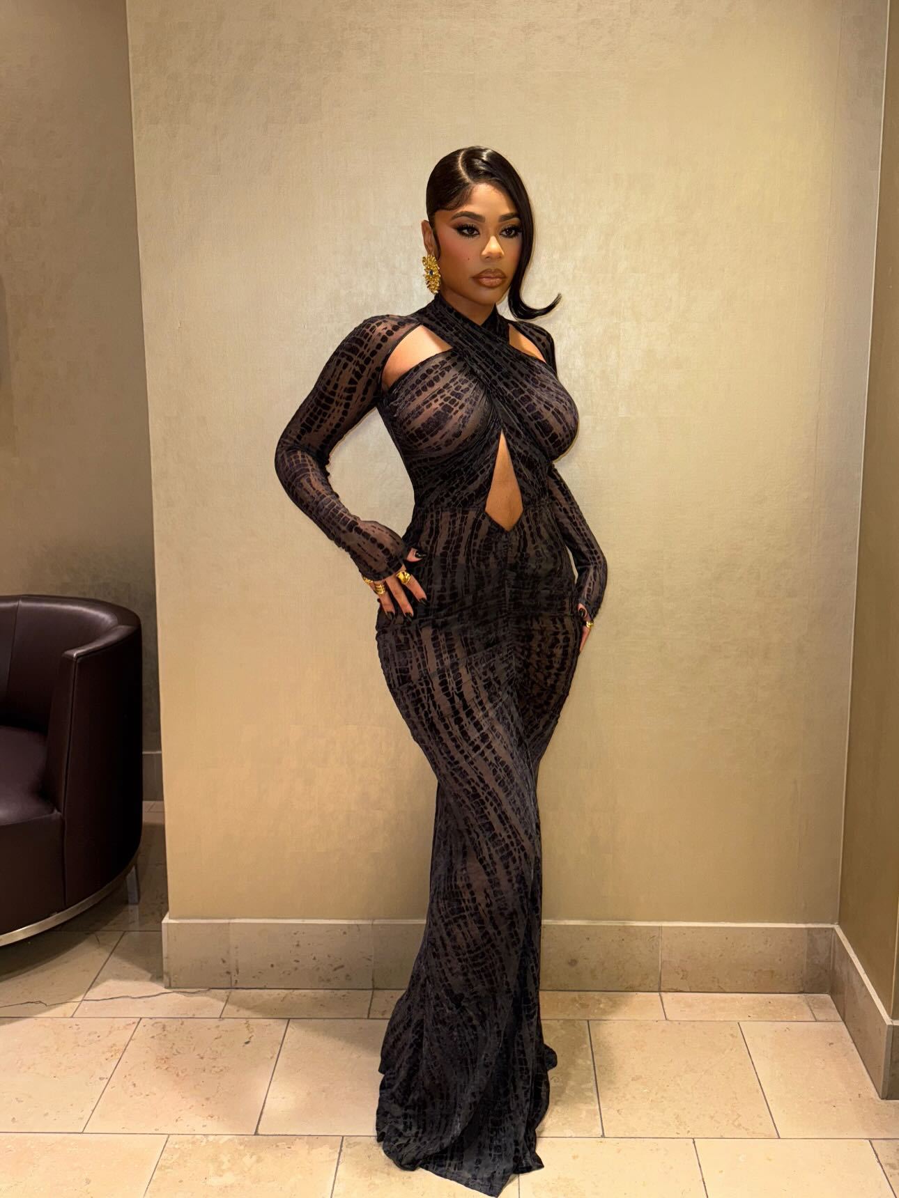 Solid Color Slim Fit Crossover Neck Maxi Dress | Sexy Evening Gown | Elegant Bodycon Formal Dress | Date Night Glam Dress | Women’s Party & Wedding Guest Dress