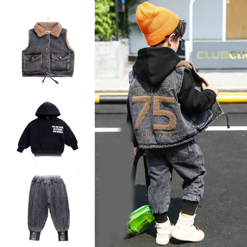 Boys Denim Set