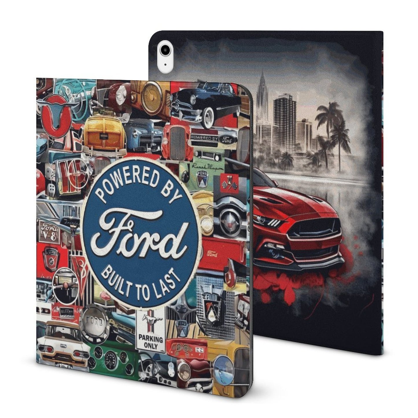 Men’s Book-Style iPad Case with Apple Pencil Holder | Slim Leather Tablet Cover | Shockproof Smart Cover for iPad | Business, Travel & Everyday Protection