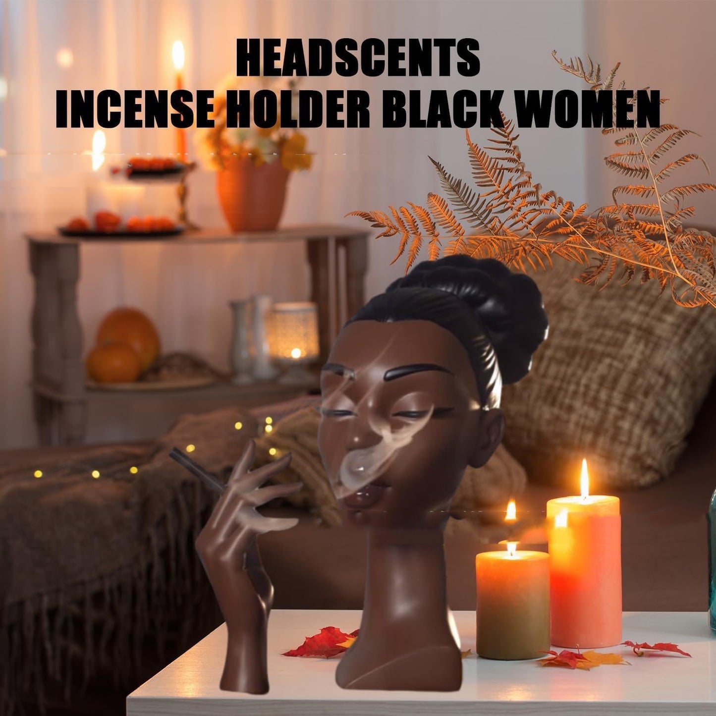 Head Aromatherapy Furnace Black Women